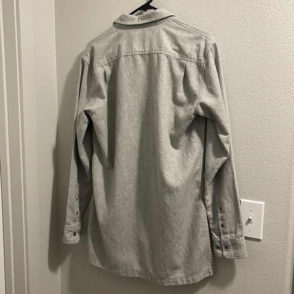 FairPlay size medium zip up flannel - Picture 5 of 5